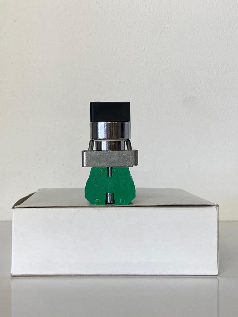 COMEPI KISA MANDALLI METAL BUTON Q22mm Merkeze yaylı 2NA kontak düzeni IP65