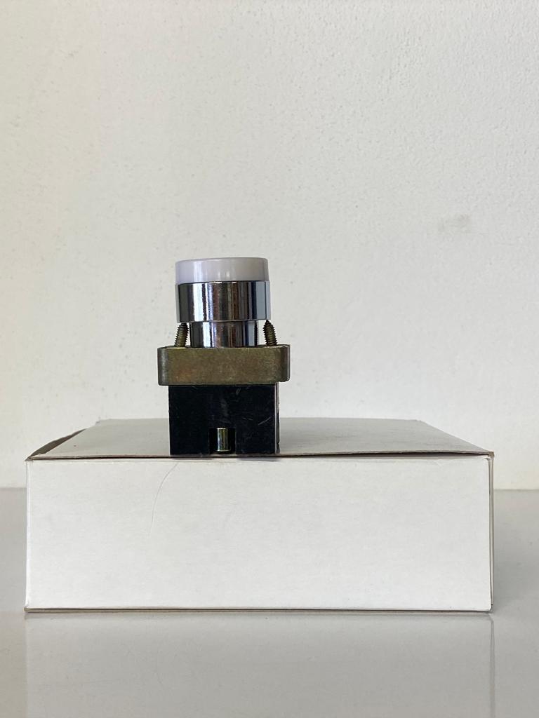 COMEPI METAL IŞIKLI BEYAZ BUTON