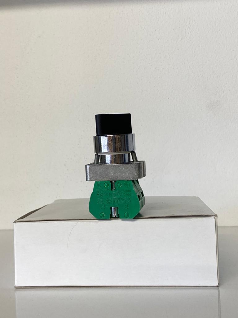 COMEPI METAL KISA MANDALLI BUTON 1-0-2 Kalıcı 3 Pozisyon 2NA kontak düzeni IP65