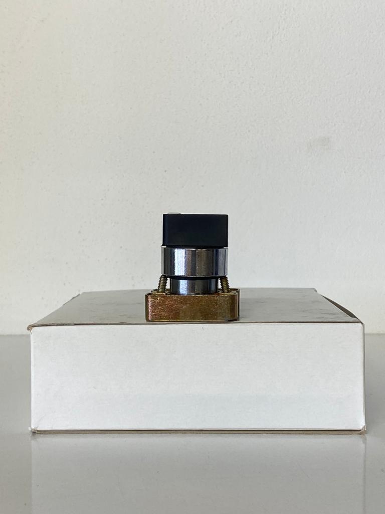 COMEPI METAL KISA MANDALLI BUTON Q22mm Sola yaylı 3 Pozisyon 2NA kontak düzeni IP65