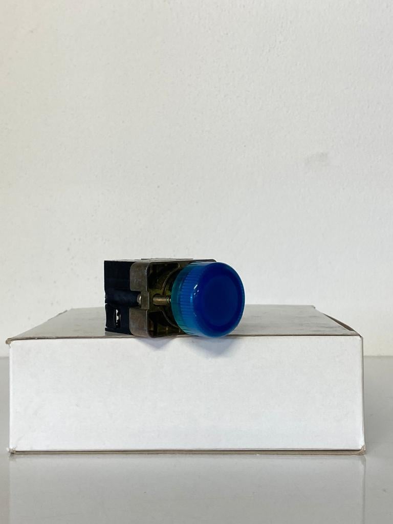 COMEPI METAL SİNYAL LAMBASI MAVİ Q22mm IP65