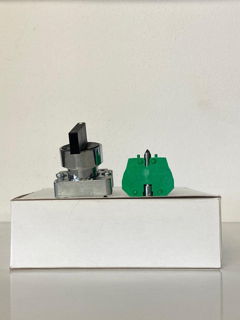 COMEPI METAL UZUN MANDALLI BUTON Kalıcı 2 Pozisyon 1NA kontak düzeni IP65