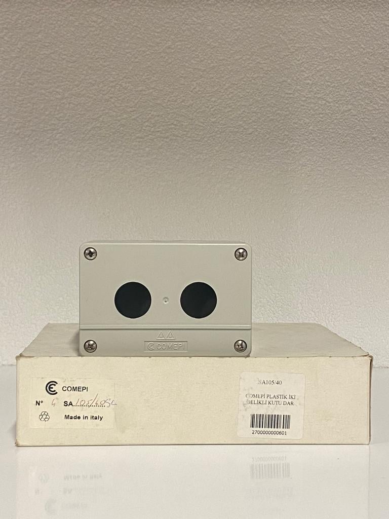 COMEPI PLASTİK İKİ DELİKLİ KUTU DAR