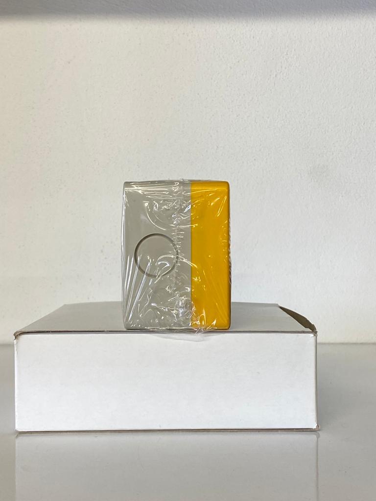 COMEPI TEKLİ KUTU SARI DELİKLİ 70X70X51