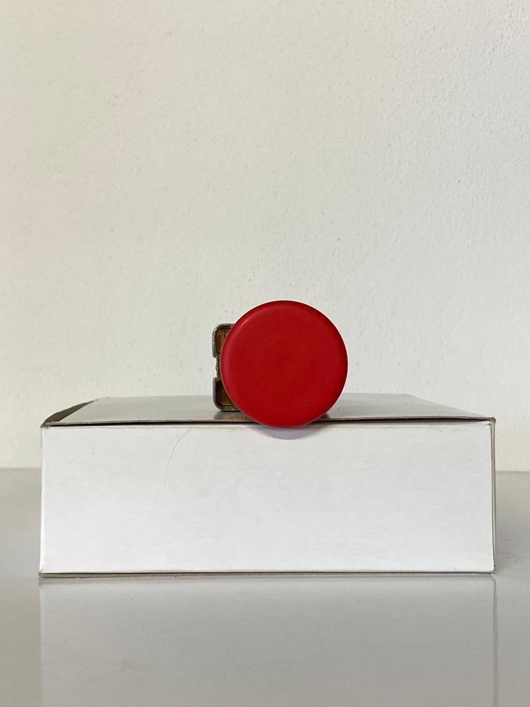 COMEPI YAYLI ACİL DURDURMA Q40mm Kırmızı yaylı 1NK kontak düzeni IP65