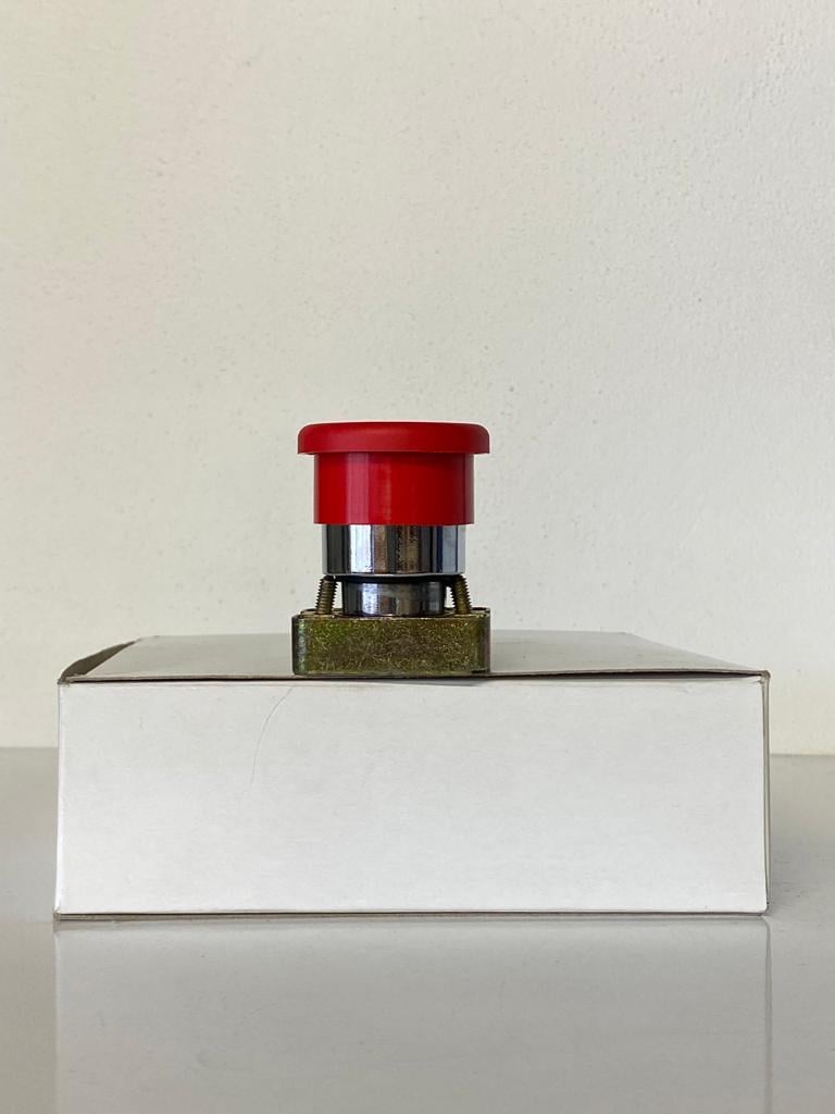 COMEPI YAYLI ACİL DURDURMA Q40mm Kırmızı yaylı 1NK kontak düzeni IP65