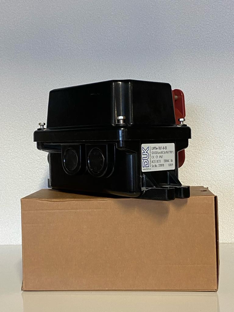 DUK EX ACİL DURDURMA ŞALTERİ 1NC 1NO 230V 8A