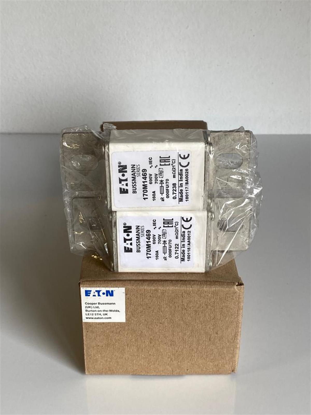 Eaton Bussmann170M1469 FUSE 160A 660V 000FU/70A Bussmann170M1469 FUSE 160A 660V 000FU/70A Bussmann