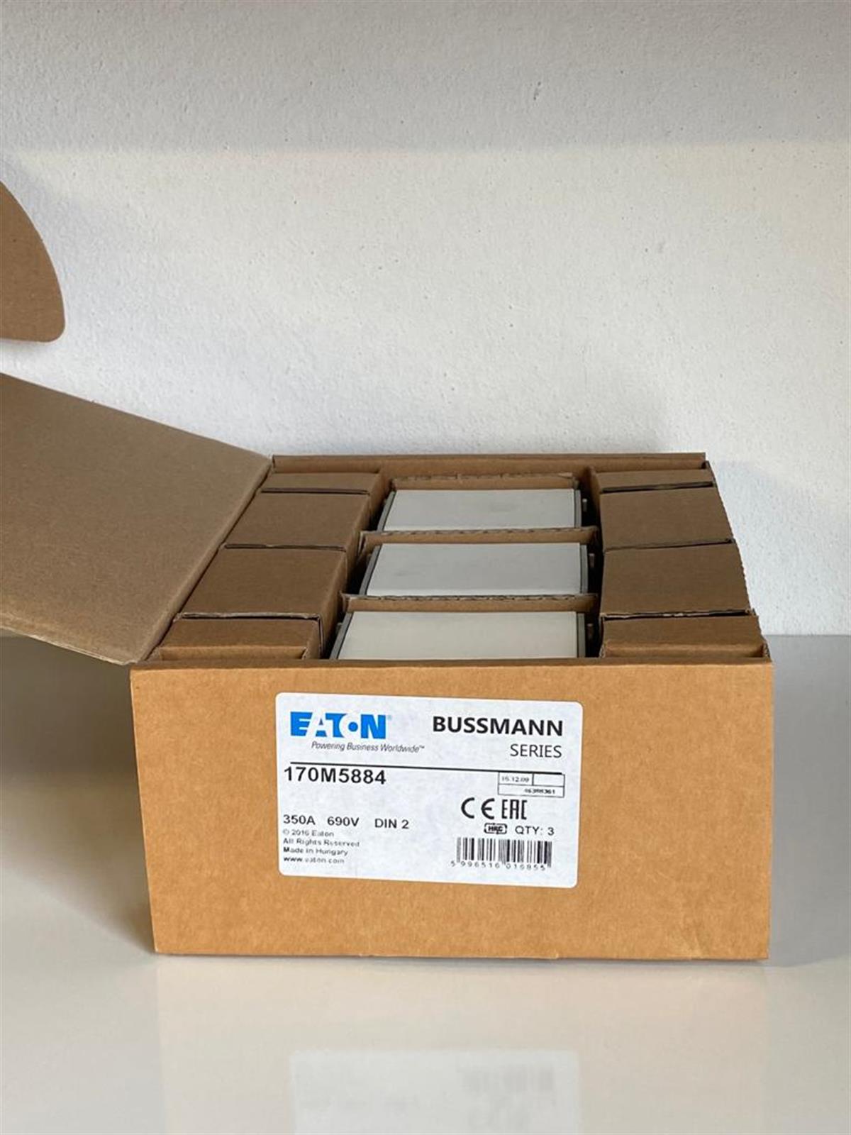 Eaton Bussmann170M5884 FUSE 350A 690V DIN 2 GR  Bussmann170M5884 FUSE 350A 690V DIN 2 GR  Bussmann