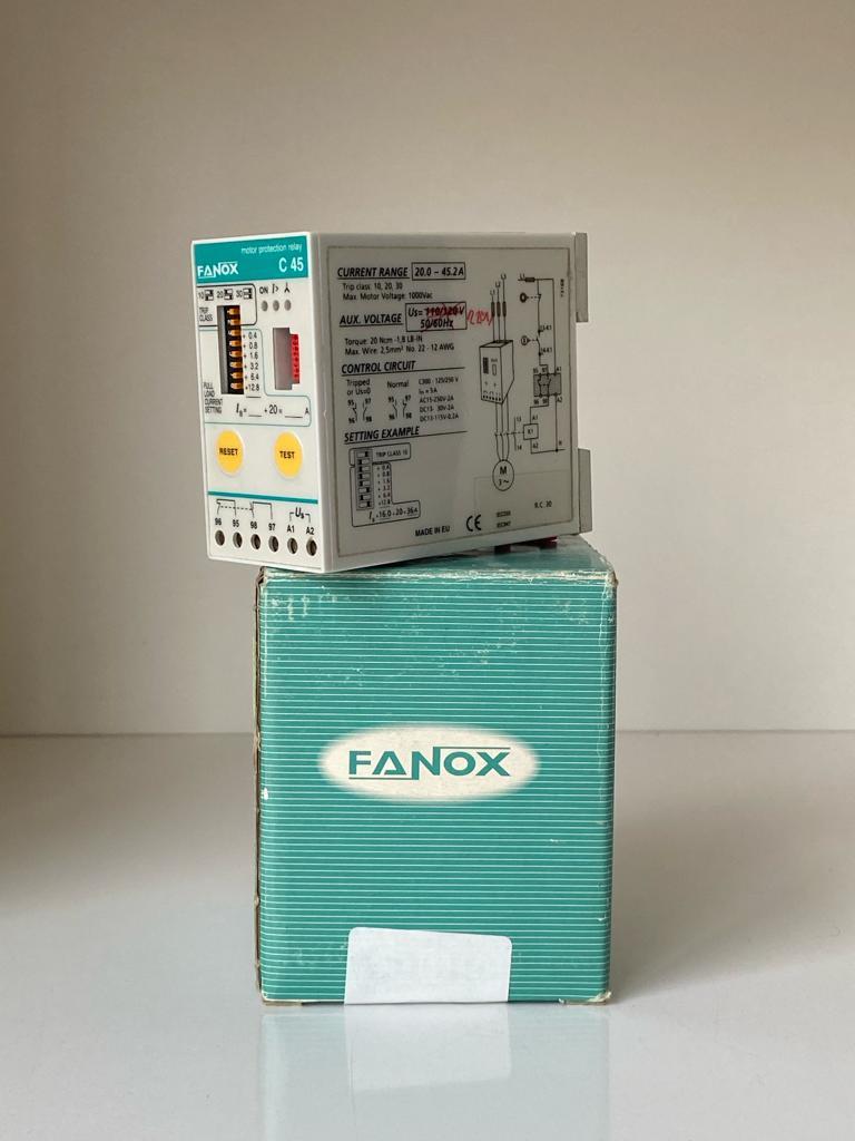FANOX 230V AC MOTOR KORUMA RÖLESİ