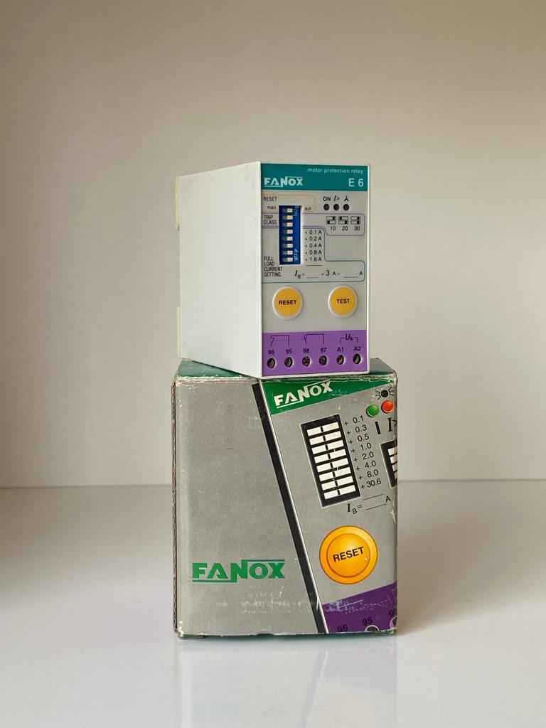 FANOX 230VAC MOTOR KORUMA RÖLESİ