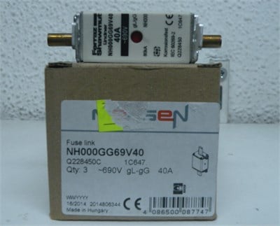 Genel Sigorta NH 000 40A 690V GG