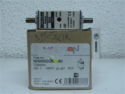 Genel Sigorta NH 000 80A 690V GG