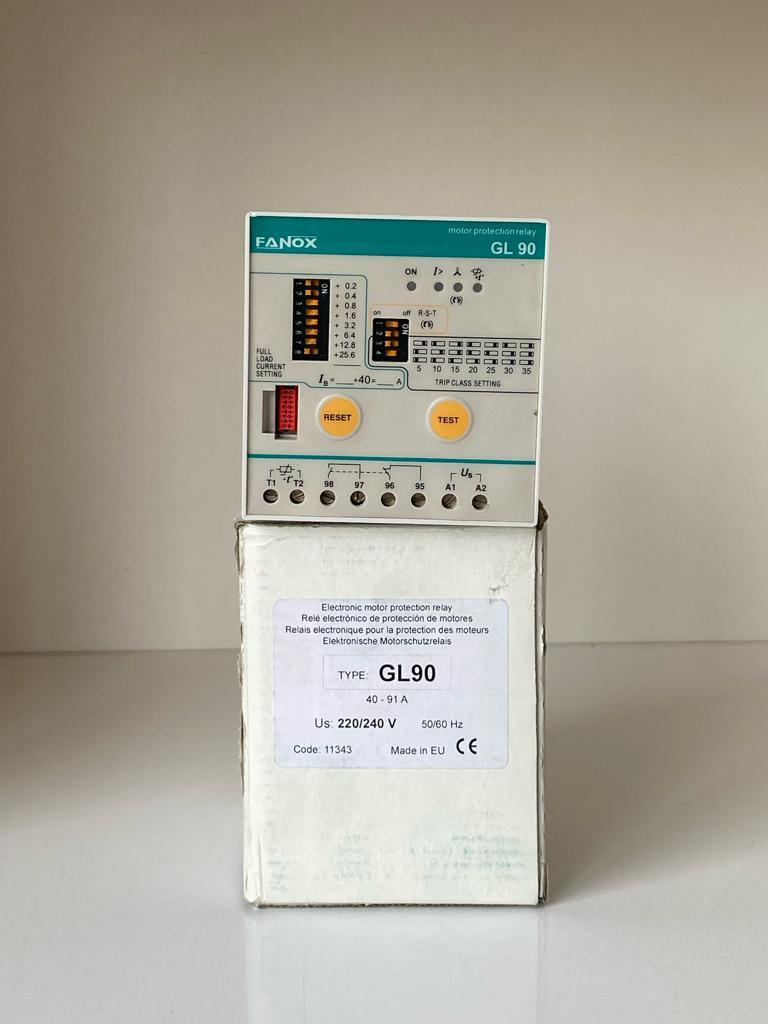 GL90 40-91A 220/240V FANOX MOTOR KORUMA