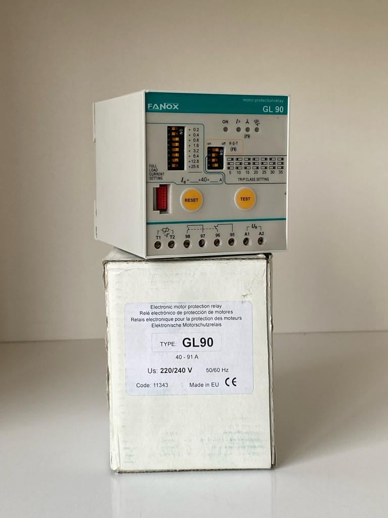 GL90 40-91A 220/240V FANOX MOTOR KORUMA