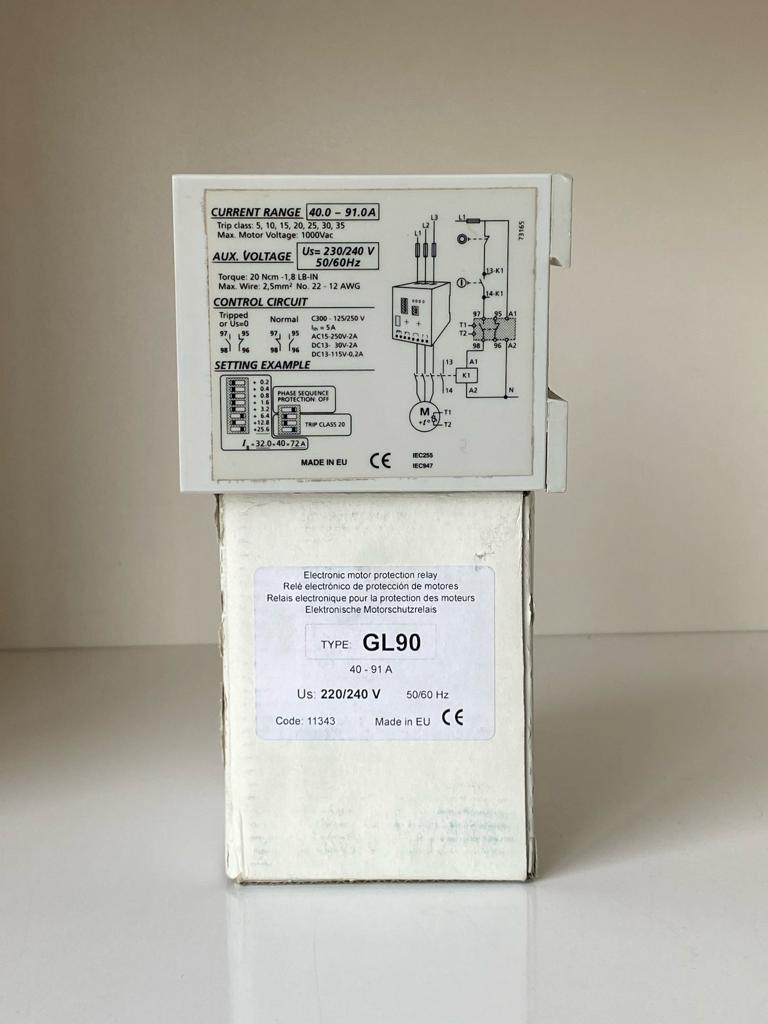 GL90 40-91A 220/240V FANOX MOTOR KORUMA