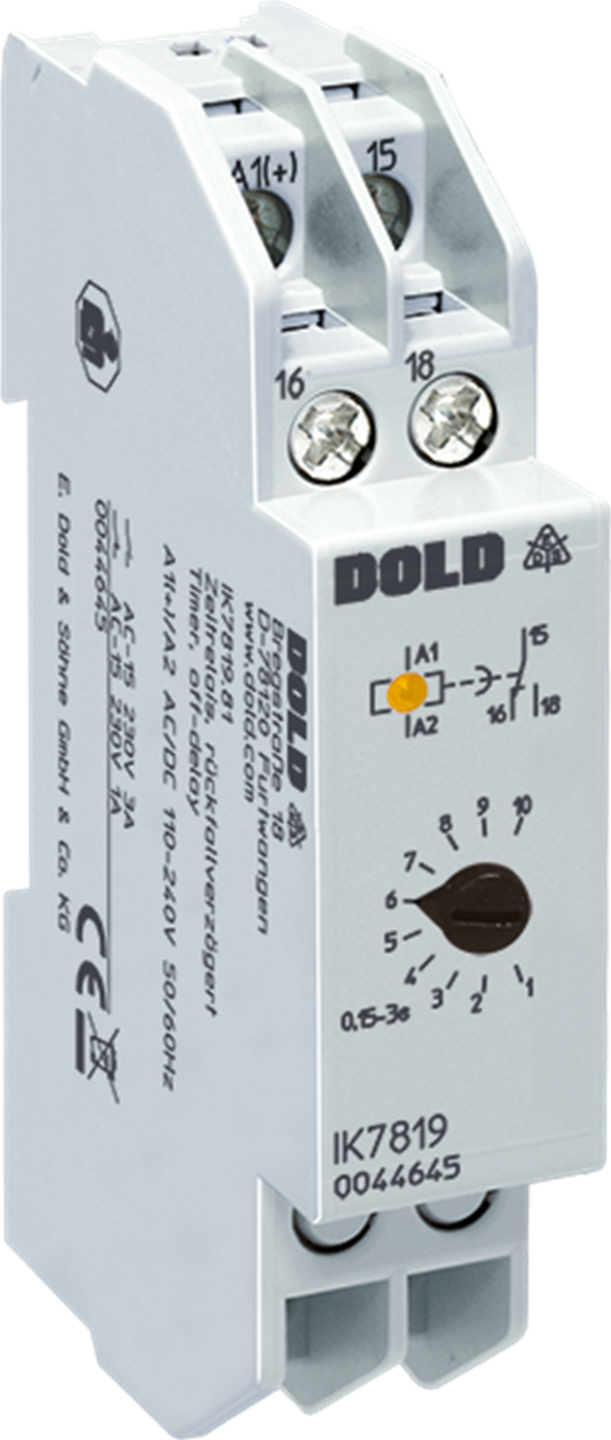 IK 7819.81 AC/DC 110 ... 240 V OFF DELAY TIMER- ZAMANLAYICI DOLD