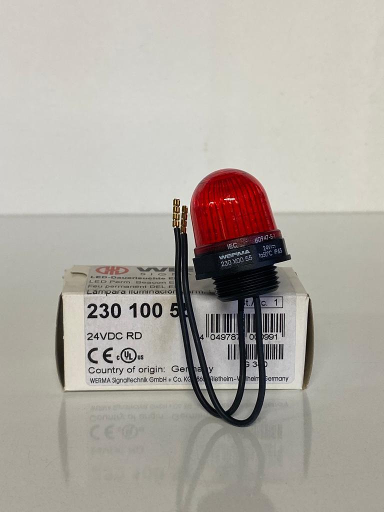 LED Perm Beacon EM 24VDC RD  Werma