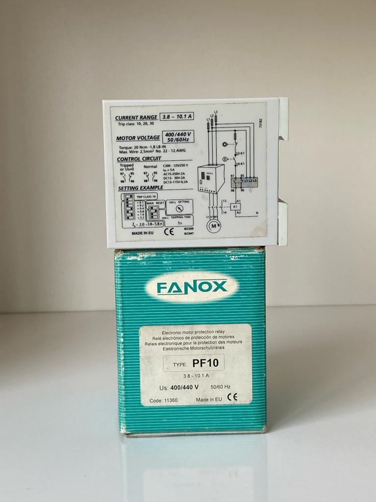 PF10 FANOX 230V AC POMPA KORUMA RÖLESİ
