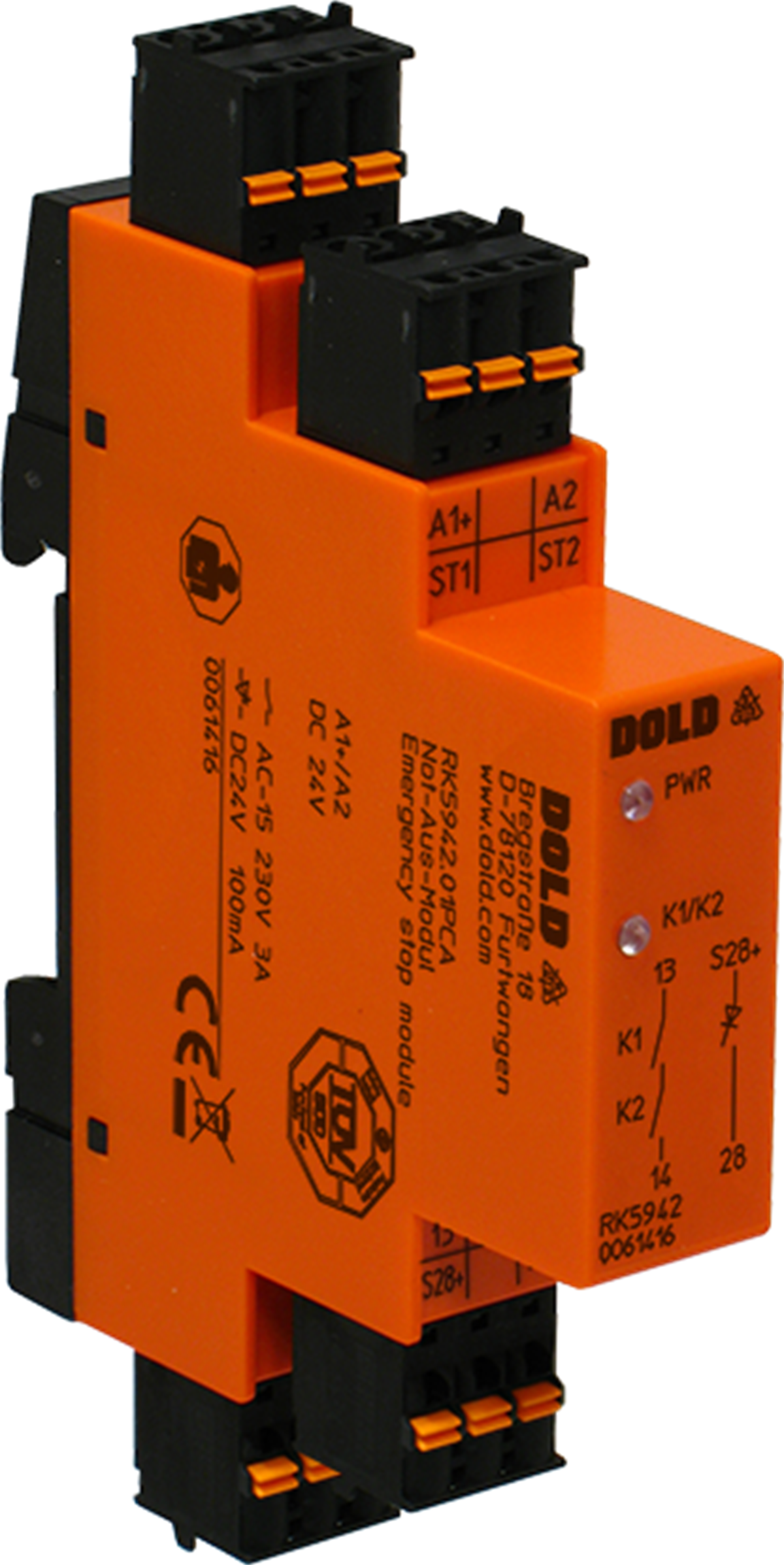 RK 5942.01 DC 24 V ULTRA MİNİ ACİL STOP RÖLESİ DOLD