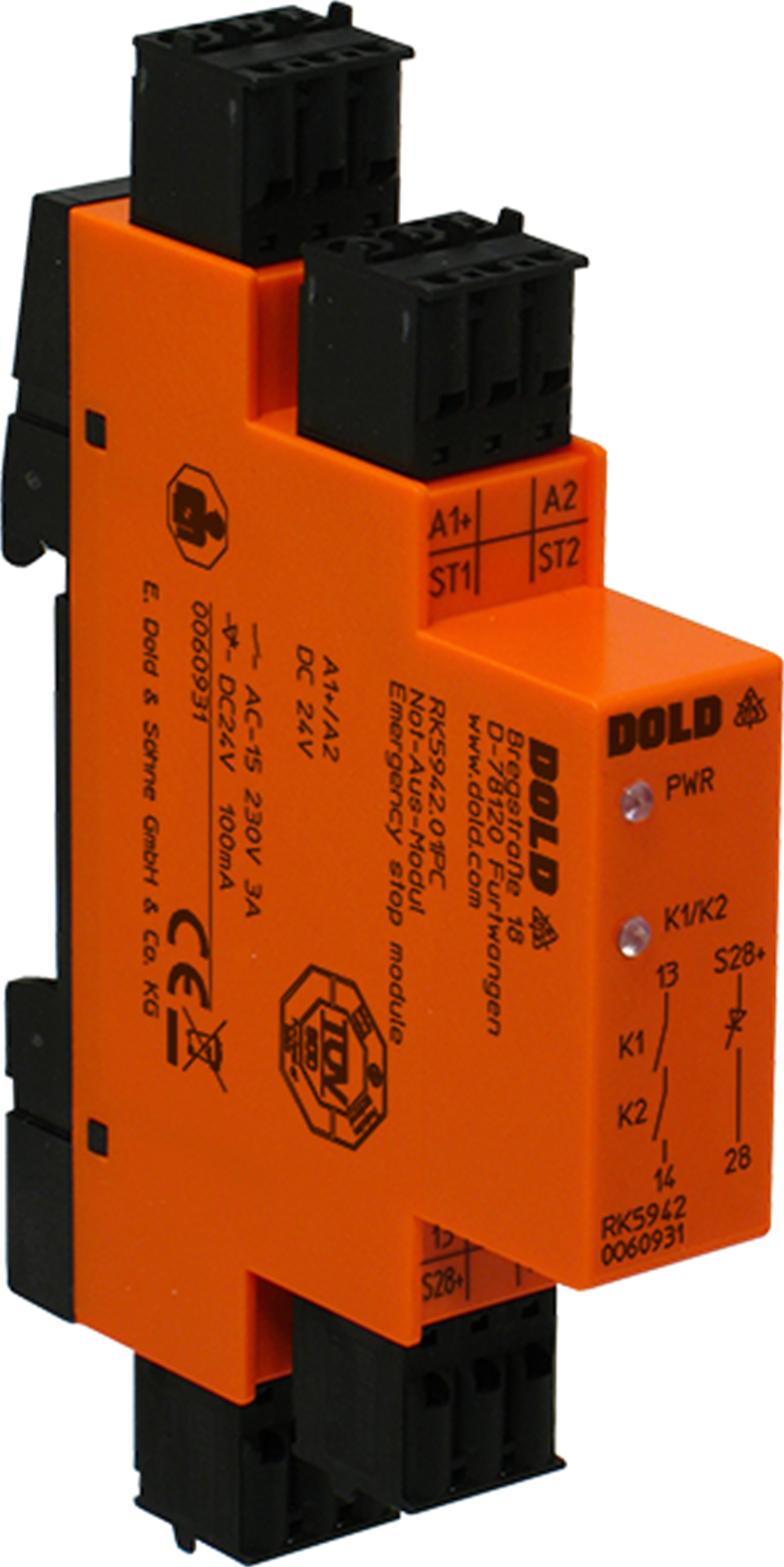 RK 5942.01 DC 24 V ULTRA MİNİ ACİL STOP RÖLESİ DOLD