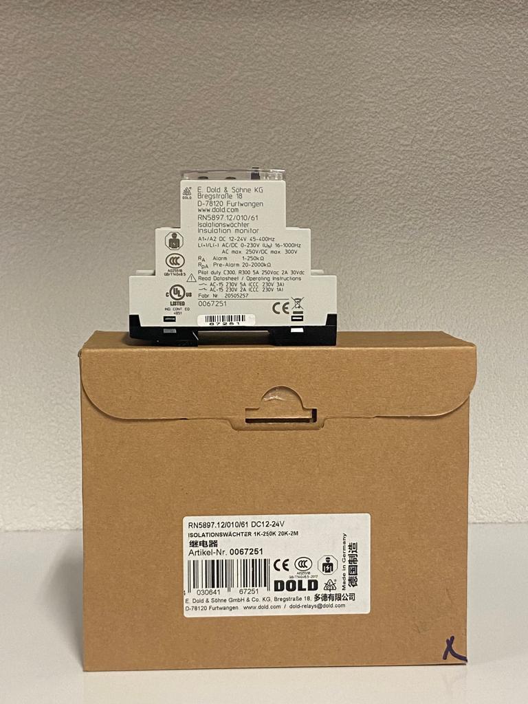 RN 5897.12/010/61 DC 12 ... 24 V İZOLASYON İZLEME RÖLESİ DOLD