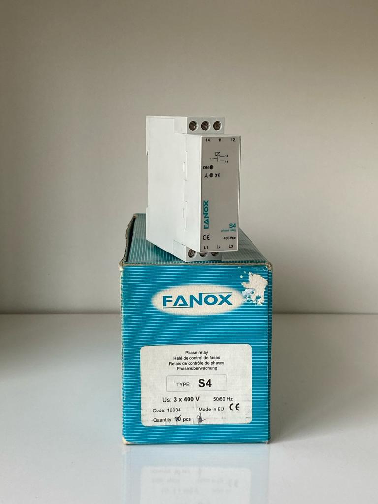 S4 FANOX ELEKTRONİK KORUMA RÖLESİ 400V AC