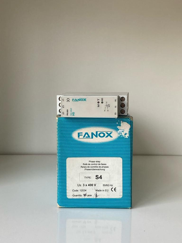 S4 FANOX ELEKTRONİK KORUMA RÖLESİ 400V AC