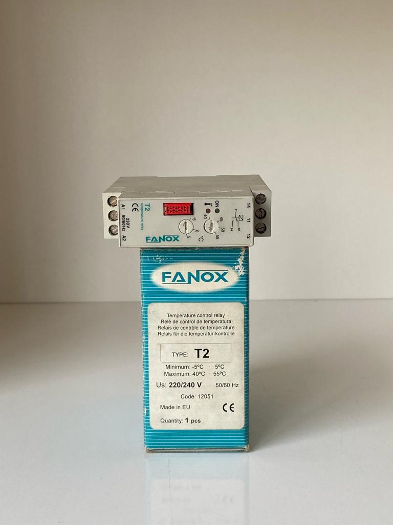 T2 FANOX 230VAC TERMOSTAT RÖLESİ