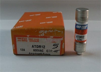 Time-Delay Sigorta Amp-Trap ATDR12 12A 600VAC
