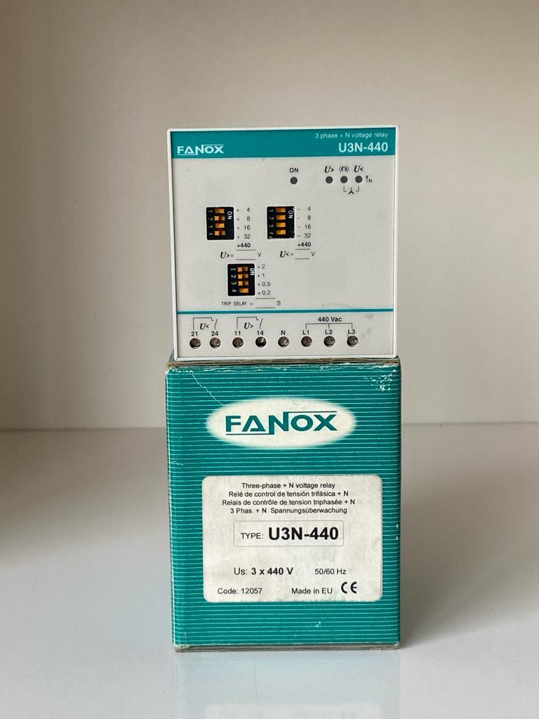 U3N-440 FANOX ELEKTRONİK KONTROL RÖLESİ