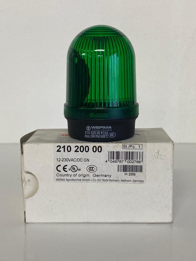 WERMA 12-240V LAMBA YEŞİL