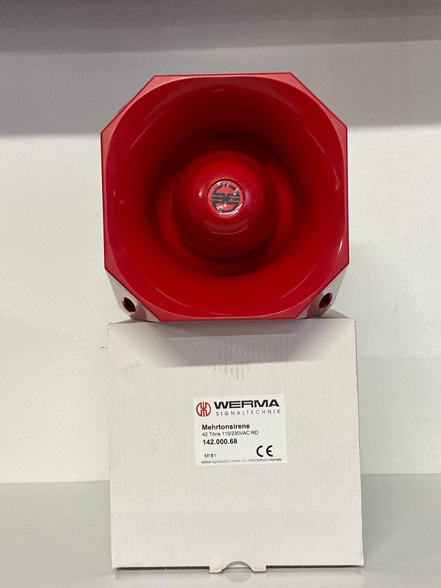 WERMA 120db 115-230V AC ELEKTRONİK SİREN