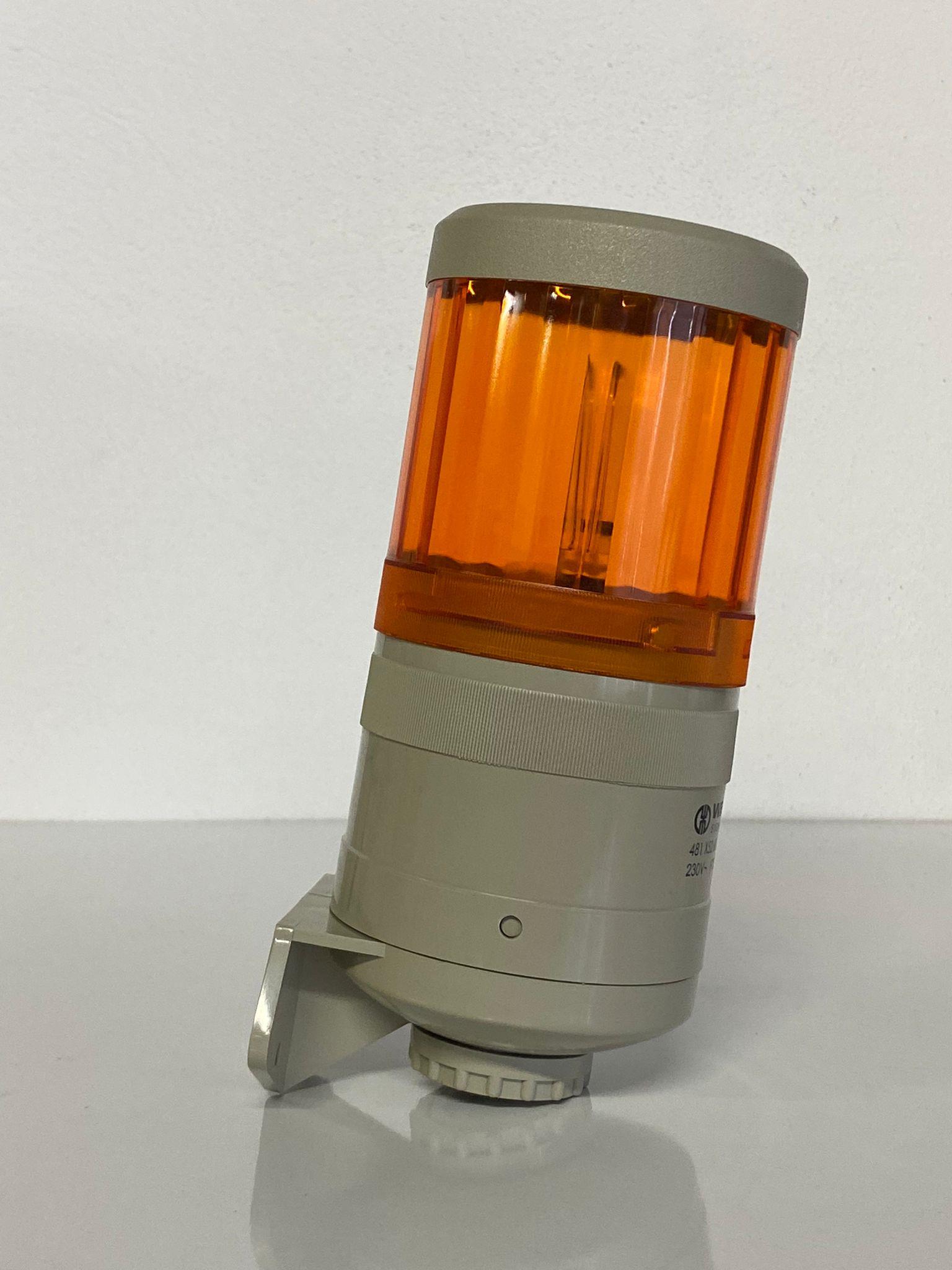 WERMA 230V VİBRATÖRLÜ FLAŞ IŞIĞI SARI