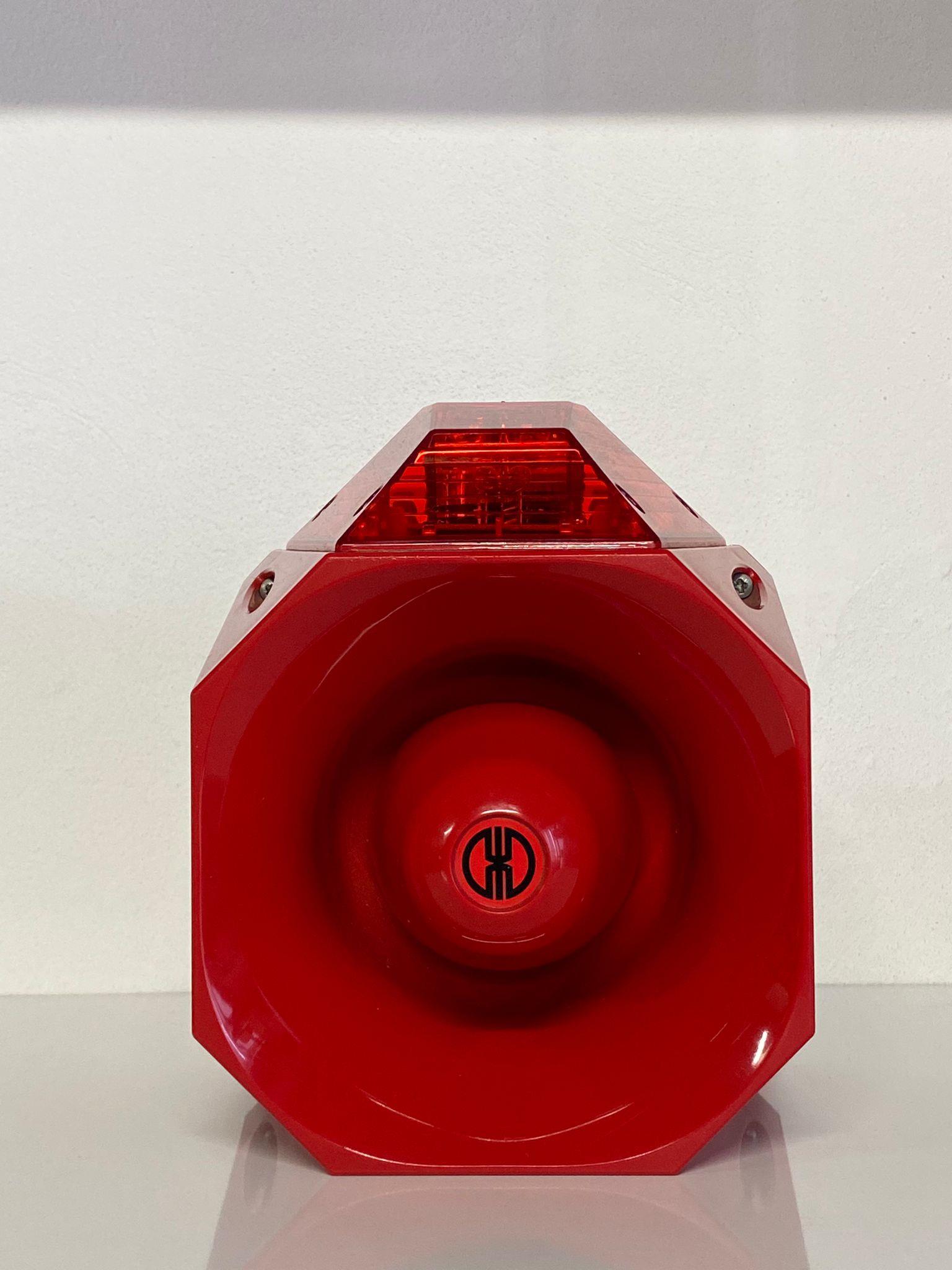 WERMA 24V ELEKTRONİK SİREN + FLAŞ