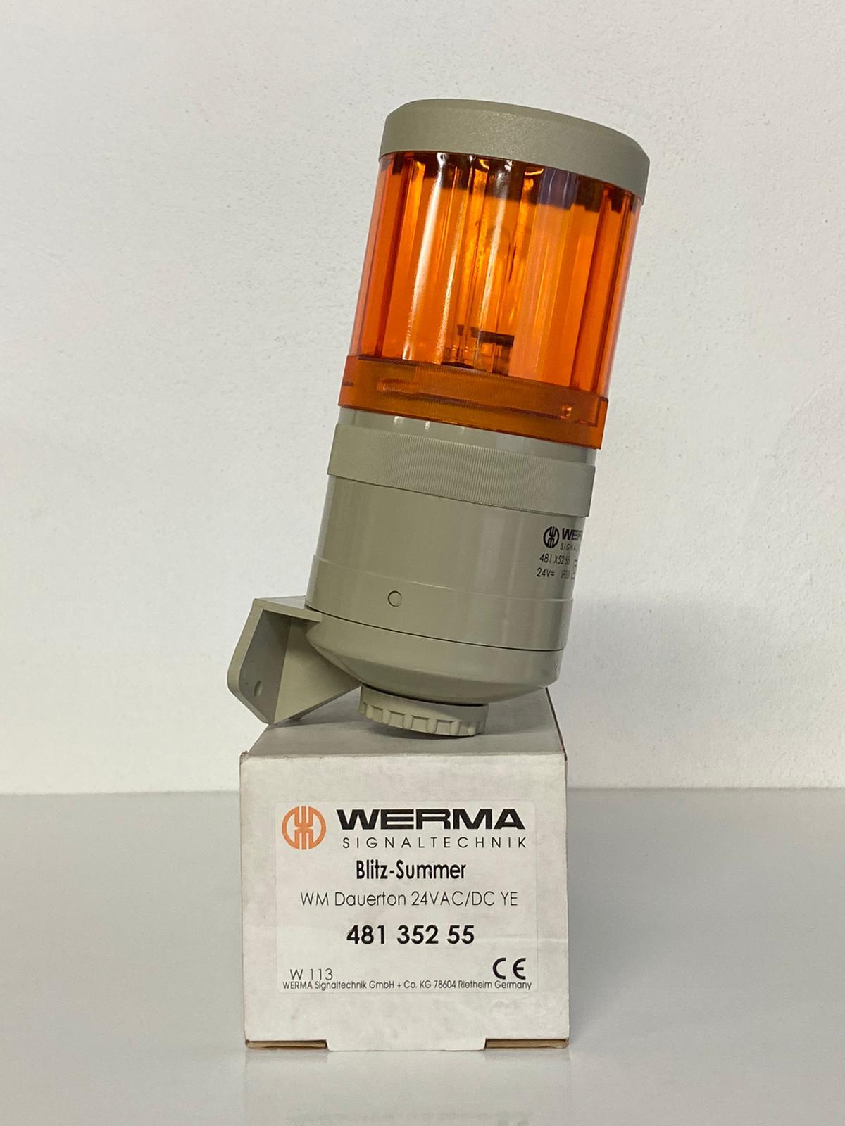 WERMA BUZZER+FLAŞ 24V AC