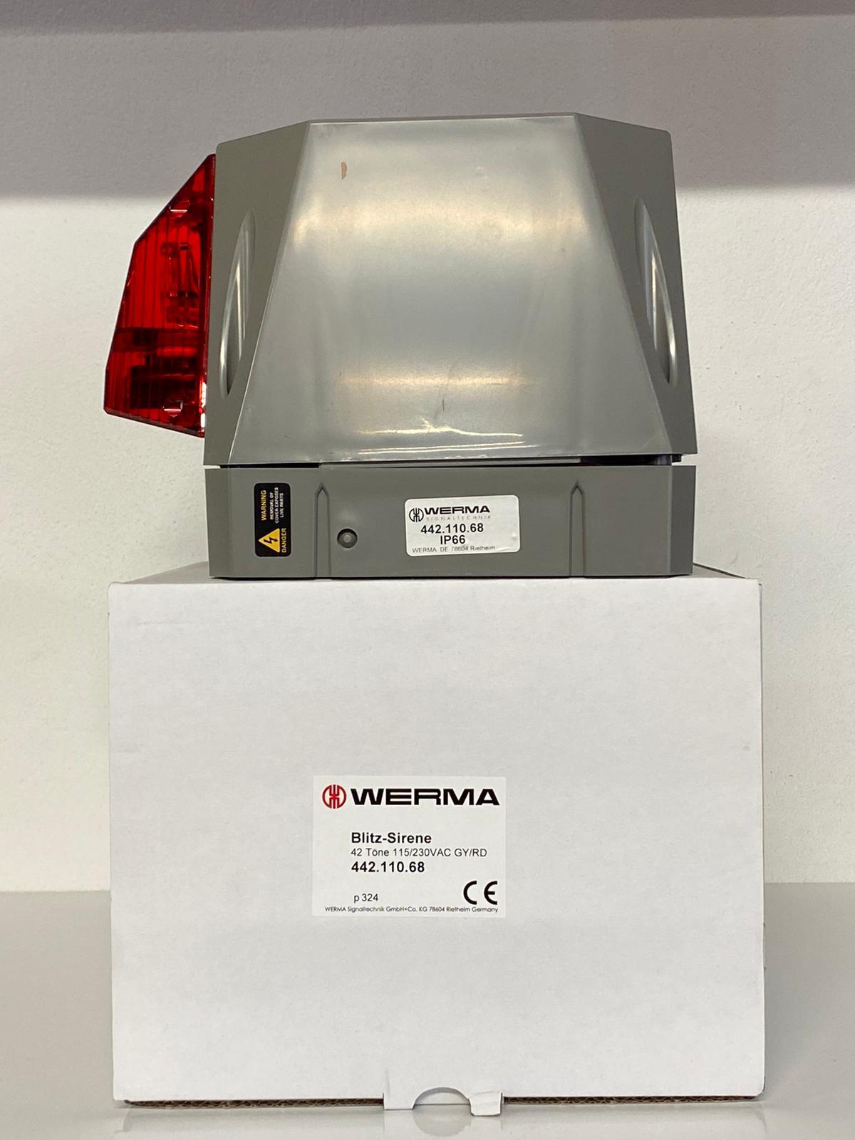 WERMA FLAŞ/SOUNDER 42 TONE 115-230V AC