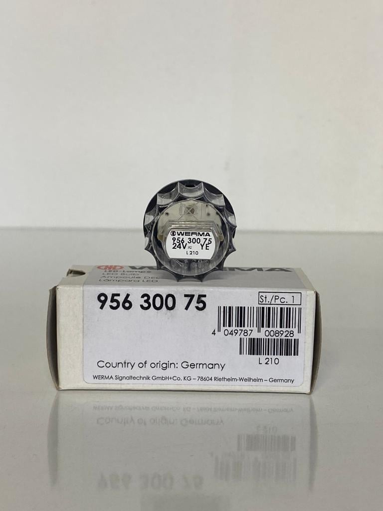 WERMA LED B15D AMPUL SARI 24V AC/DC