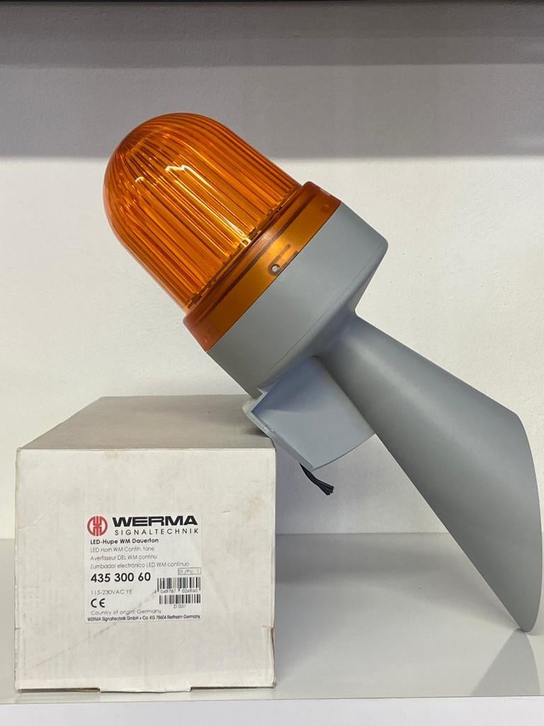 WERMA LED HORN WM 115-230VAC YE
