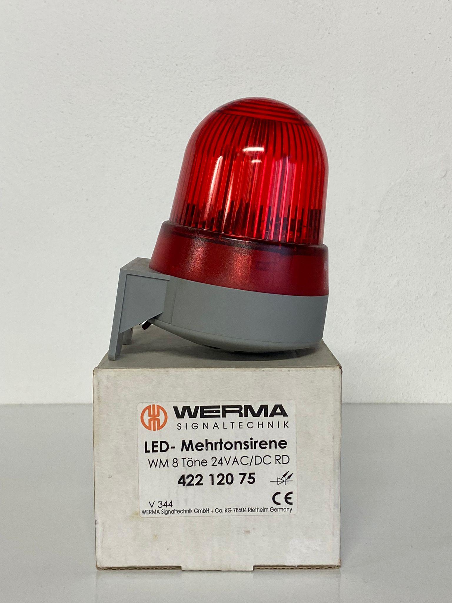 WERMA LED MULTİ 8 TON SES 24V AC/DC