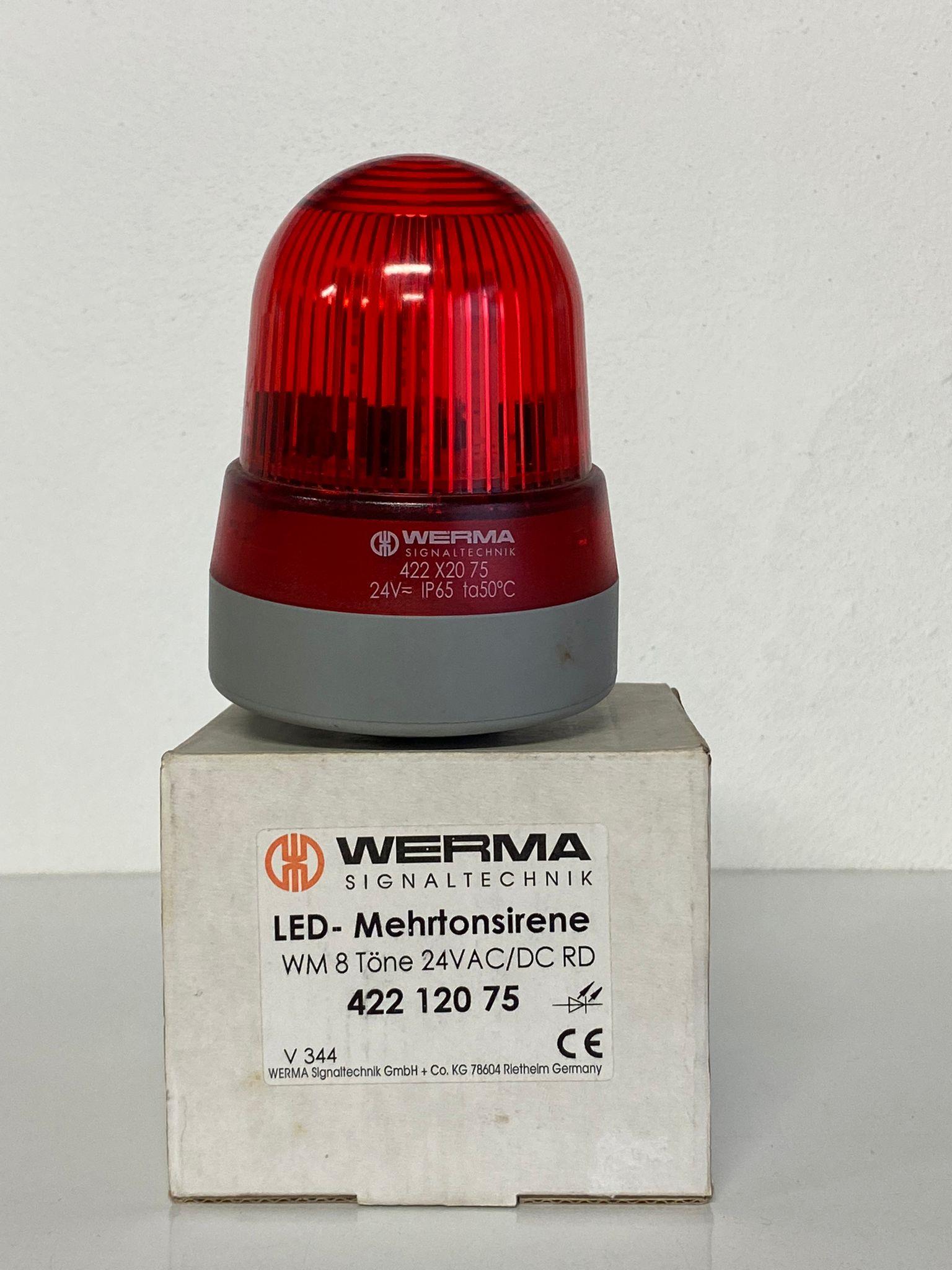 WERMA LED MULTİ 8 TON SES 24V AC/DC