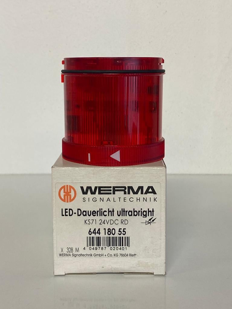 WERMA LED PERM 24V DC RD