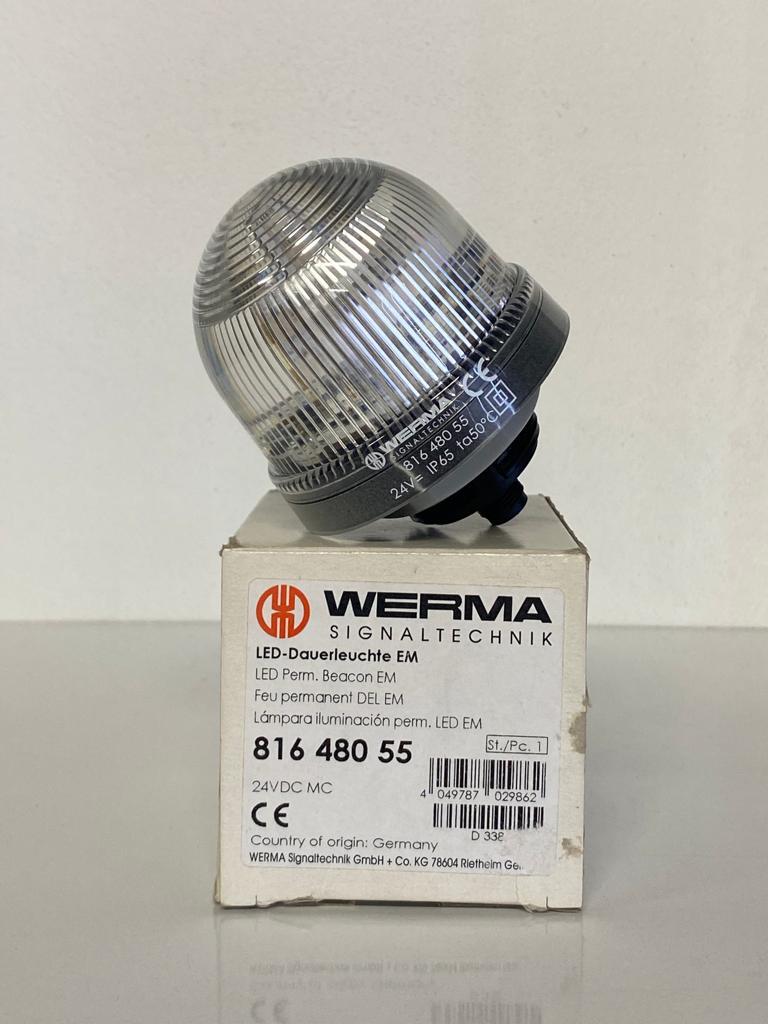 WERMA LED PERM BEACON EM 24VDC MC