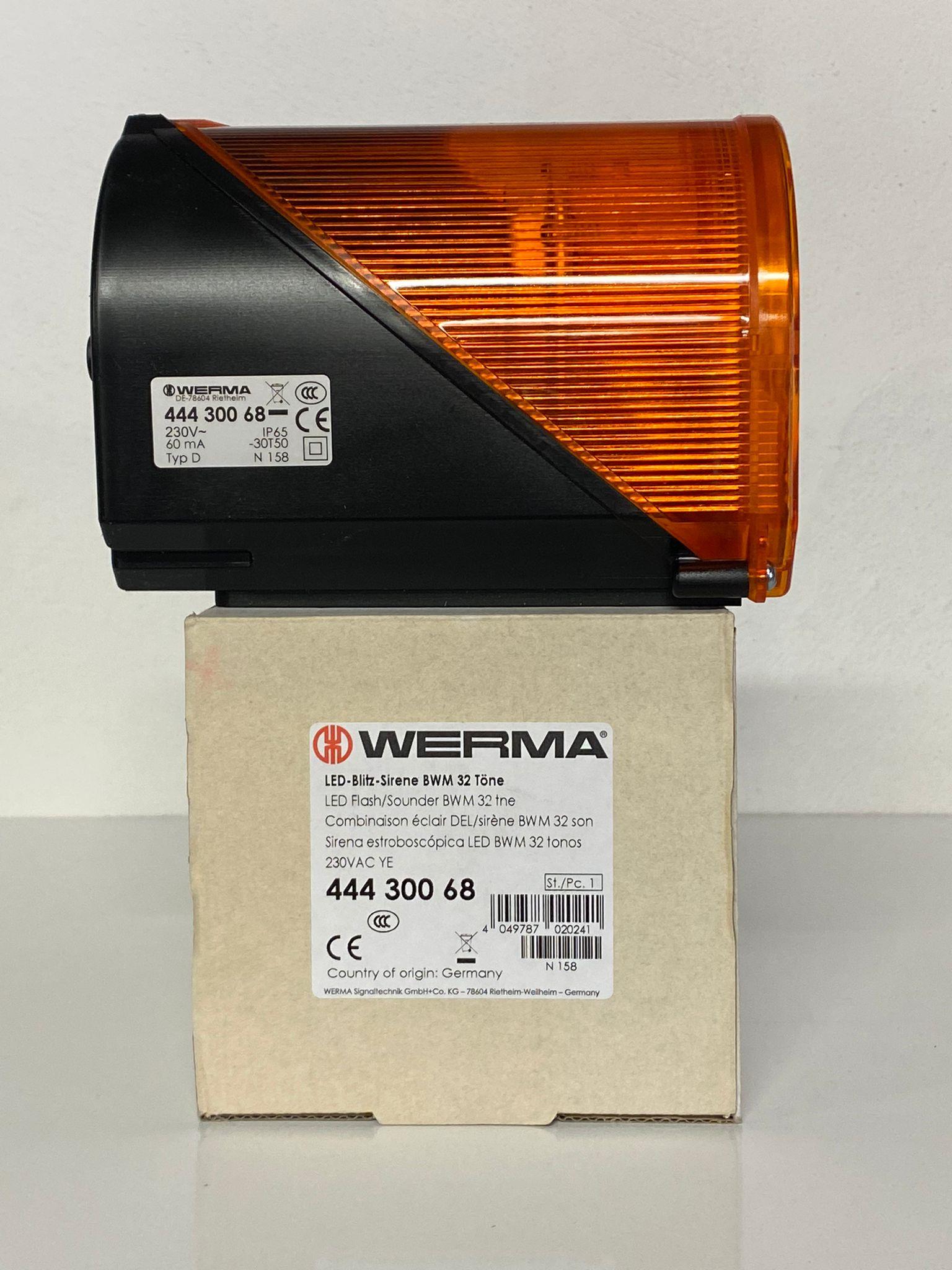 WERMA LED SOUNDER 32 TONE 230V AC