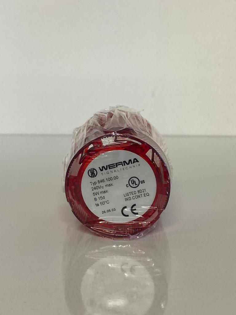 WERMA SÜREKLİ IŞIK KIRMIZI