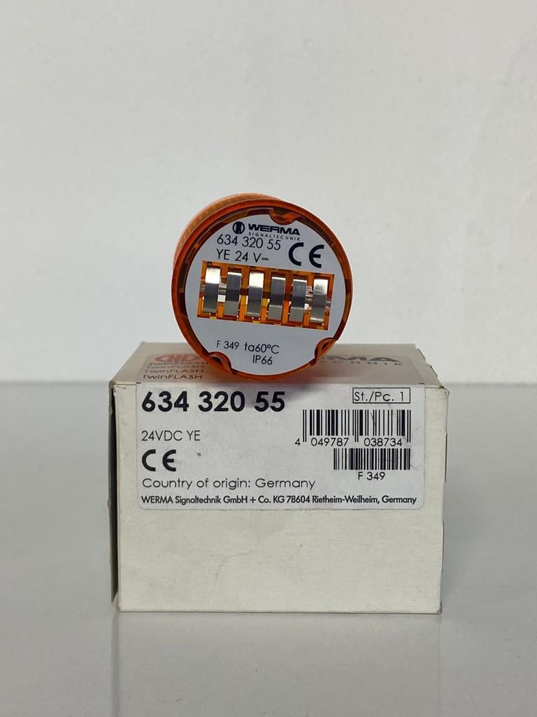 WERMA TWİNFLASH 24VDC YE