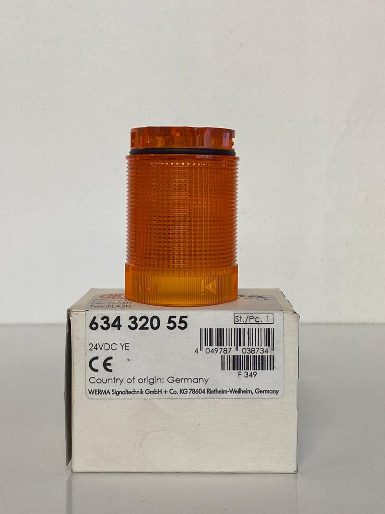 WERMA TWİNFLASH 24VDC YE
