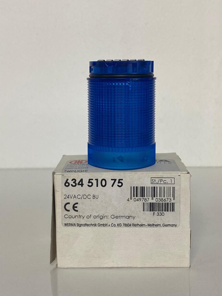 WERMA TWINLIGHT24VAC/DC BU