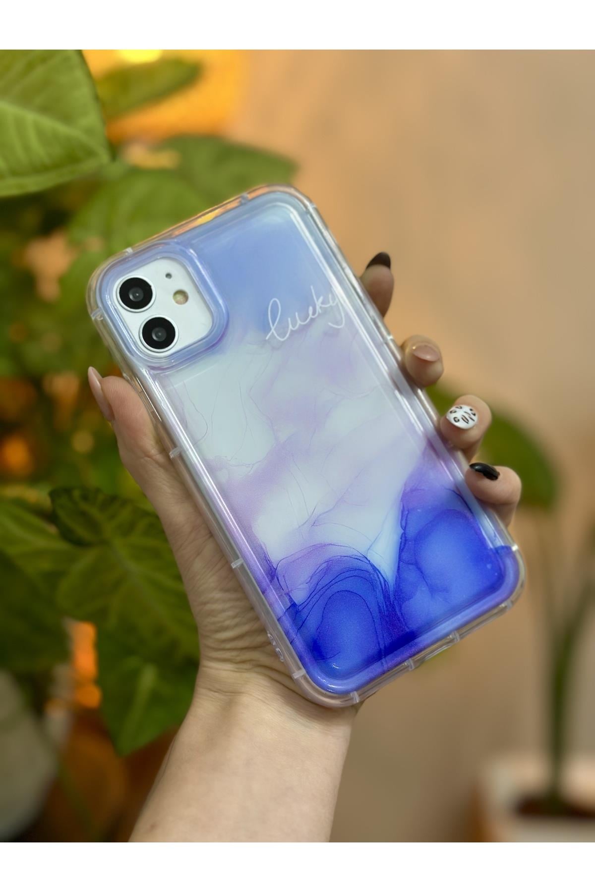 Iphone 11 UYUMLU ( 12 GÖRÜNÜMLÜ KÖŞELİ ) Dream Kamera Korumalı Kılıf Softrenkli, one size