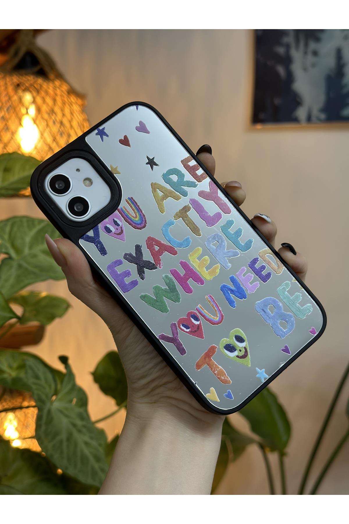 Iphone 11 Uyumlu Aynalı Darbe Önleyici Kılıf 11Aynalı, one size